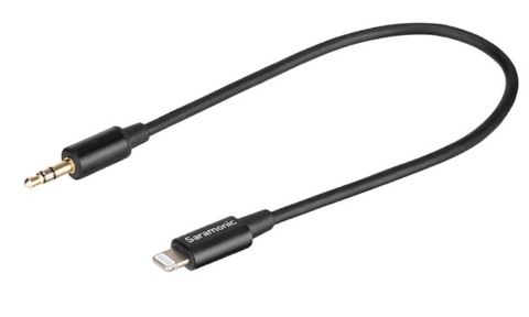 3.5mm TRS to Lightning Adapter Cable (20cm)