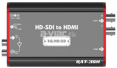 BAT 3G/HD/SD-SDI to HDMI
