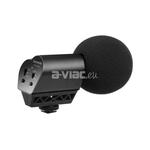 Camera-Mount Condenser Microphone Stereo