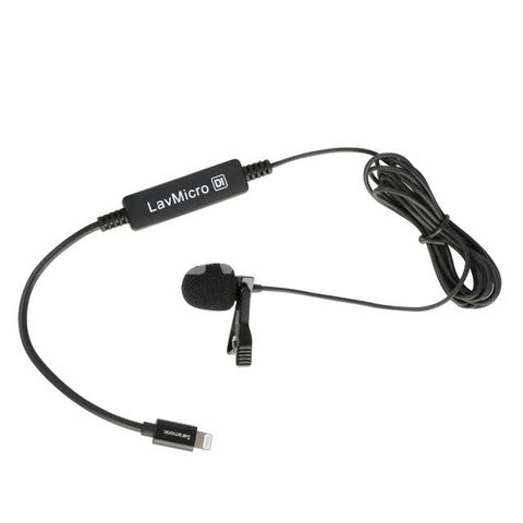 Lavalier microphone for iOS devices with lightning connector