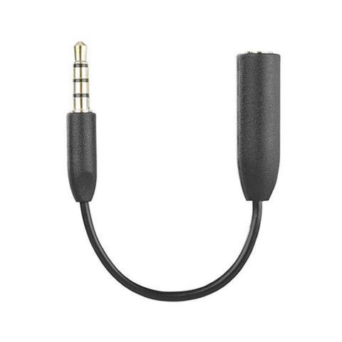 Mic Adapter Cable to TRRS for iPhone & Android Smartphones
