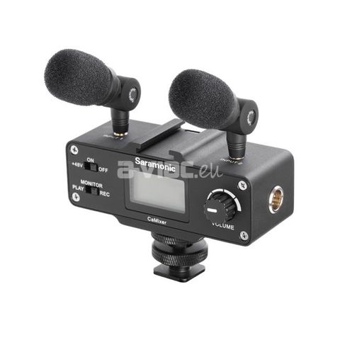 Mini Audio Adapter for DSLR and Camcorder