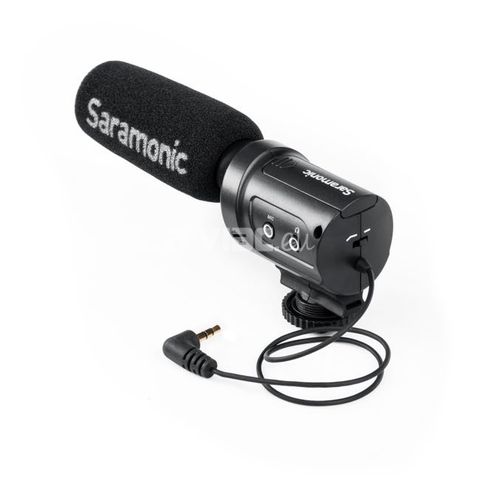 Mono video microphone for camera and camcorder