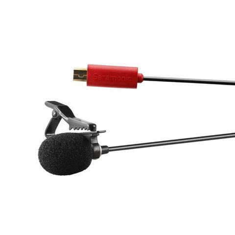 Omnidirectional Lavalier Microphone for GoPro cameras