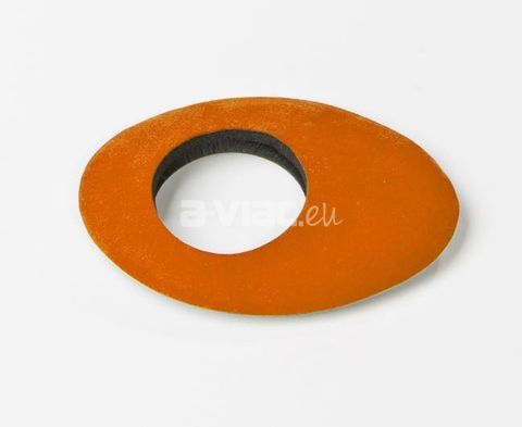 Orange color soft eyecup cover