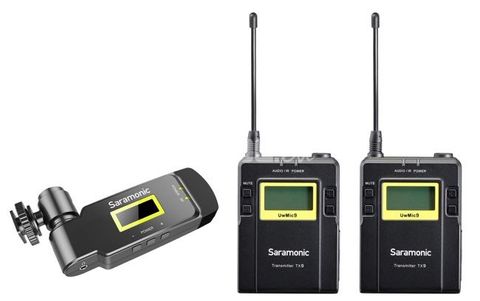 UHF Wireless Microphone System (TX9+TX9+RX-XLR9)